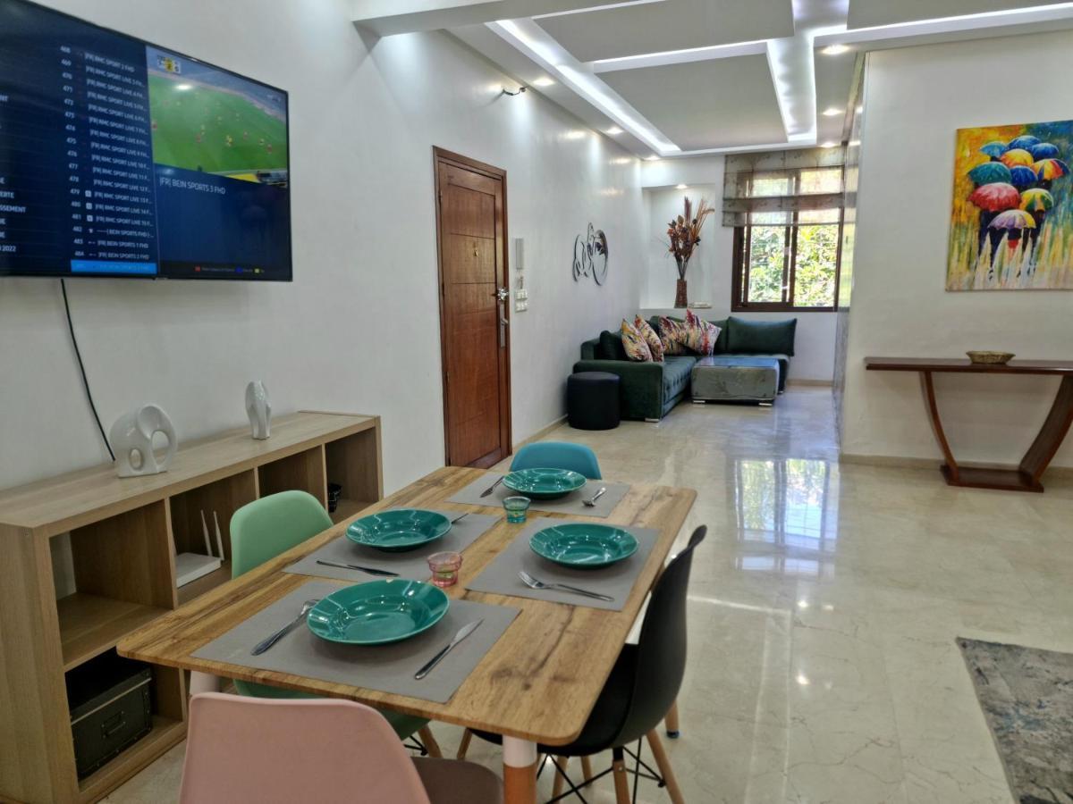 Luxury Family House With Garden View Casablanca Leilighet Eksteriør bilde